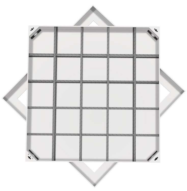 渭源不锈钢方井展示